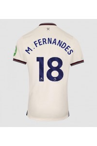 Fotbalové Dres West Ham United Mateus Fernandes #18 Venkovní Oblečení 2025-26 Krátký Rukáv